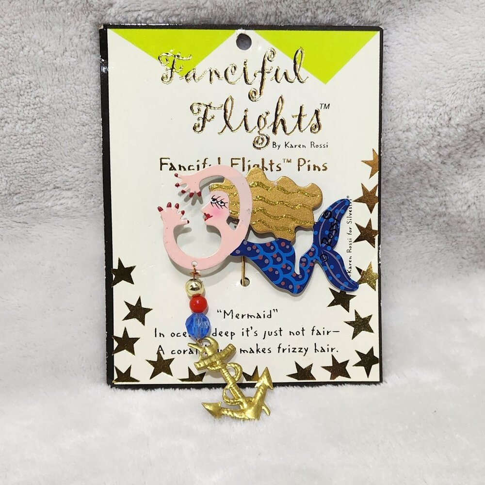 Karen Rossi Mermaid Pin